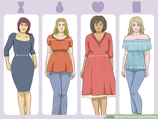 HOW TO CHOOSE THE RIGHT OUTFIT ACCORDING TO YOUR BODY SHAPE ?